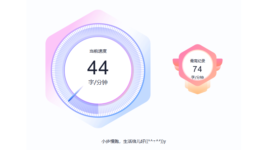 打字速度